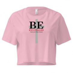 Ladies Festival Cali Crop Top Tee