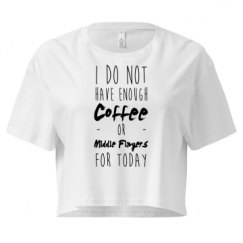 Ladies Festival Cali Crop Top Tee