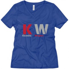 Ladies Relaxed Fit V-Neck Tee