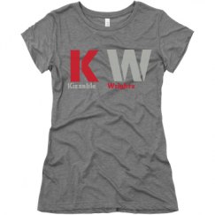 Ladies Slim Fit Super Soft Triblend Tee