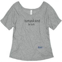 Ladies Flowy Slouchy Tee