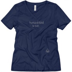 Ladies Relaxed Fit V-Neck Tee