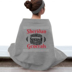 Generals Football Blanket #7