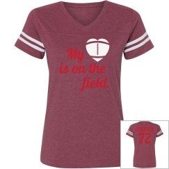 My heart in on the field