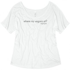 Ladies Flowy Slouchy Tee