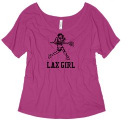 Ladies Flowy Slouchy Tee