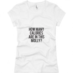 Ladies Slim Fit Basic Promo Jersey Tee