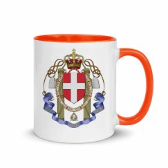 11oz Ceramic Mug with Color Inside