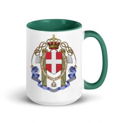 15oz Ceramic Mug with Color Inside