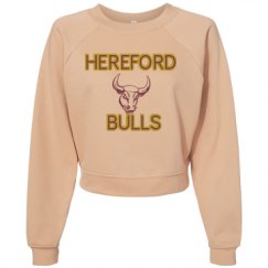 Women's Raglan Pullover Fleece