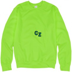 Unisex Neon Crewneck Sweatshirt