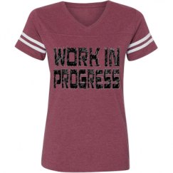 Ladies Relaxed Fit Vintage Sports Tee