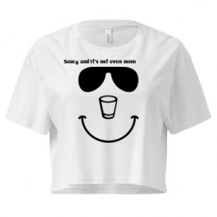 Ladies Festival Cali Crop Top Tee