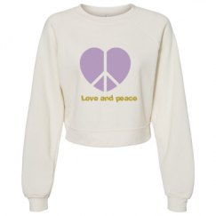 Women's Raglan Pullover Fleece