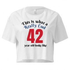 Ladies Festival Cali Crop Top Tee