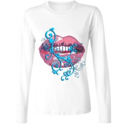 Ladies Relaxed Fit Basic Long Sleeve Tee