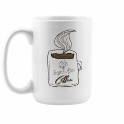 15oz Ceramic Coffee Mug
