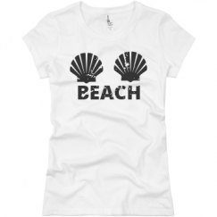 Ladies Slim Fit Basic Promo Jersey Tee