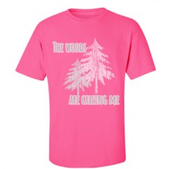 Unisex Ultra Cotton Safety Neon Crewneck Tee