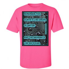 Unisex Ultra Cotton Safety Neon Crewneck Tee