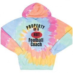 Unisex Tie-Dye Fleece Hoodie