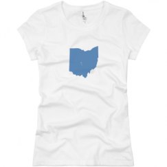 Ladies Slim Fit Basic Promo Jersey Tee