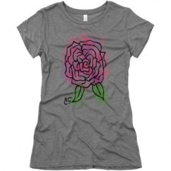 Ladies Slim Fit Super Soft Triblend Tee