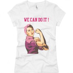 Ladies Slim Fit Basic Promo Jersey Tee