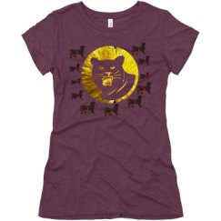 Ladies Slim Fit Super Soft Triblend Tee