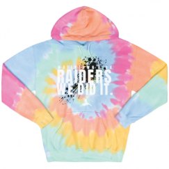 Unisex Tie-Dye Fleece Hoodie