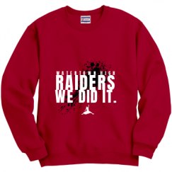 Unisex Film and Foil Crewneck Sweatshirt