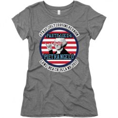 Ladies Slim Fit Super Soft Triblend Tee