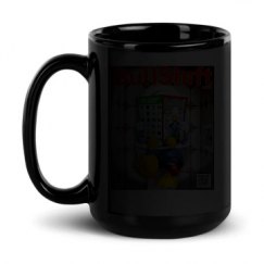 15oz Black Glossy Mug