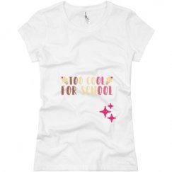 Ladies Slim Fit Basic Promo Jersey Tee