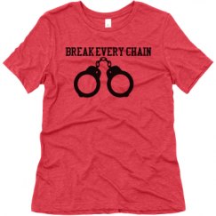 Ladies Relaxed Fit Super Soft Triblend Tee