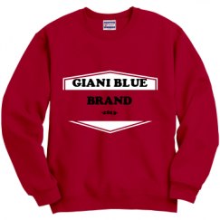 Unisex Film and Foil Crewneck Sweatshirt