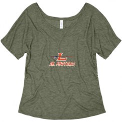 Ladies Flowy Slouchy Tee