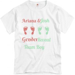 Josh gender reveal shirt
