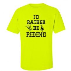 Unisex Ultra Cotton Safety Neon Crewneck Tee