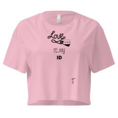 Ladies Festival Cali Crop Top Tee