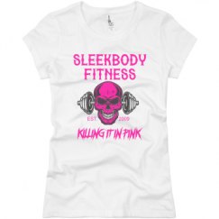 Ladies Slim Fit Basic Promo Jersey Tee