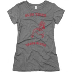 Ladies Slim Fit Super Soft Triblend Tee