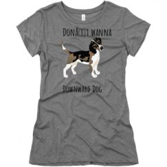 Ladies Slim Fit Super Soft Triblend Tee