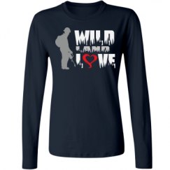 Ladies Relaxed Fit Basic Long Sleeve Tee