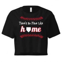 Ladies Festival Cali Crop Top Tee