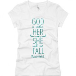 Ladies Slim Fit Basic Promo Jersey Tee