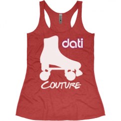 Ladies Slim Fit Super Soft Racerback Triblend Tank