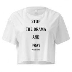 Ladies Festival Cali Crop Top Tee