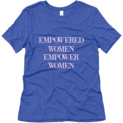 Ladies Relaxed Fit Super Soft Triblend Tee