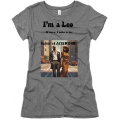 Ladies Slim Fit Super Soft Triblend Tee